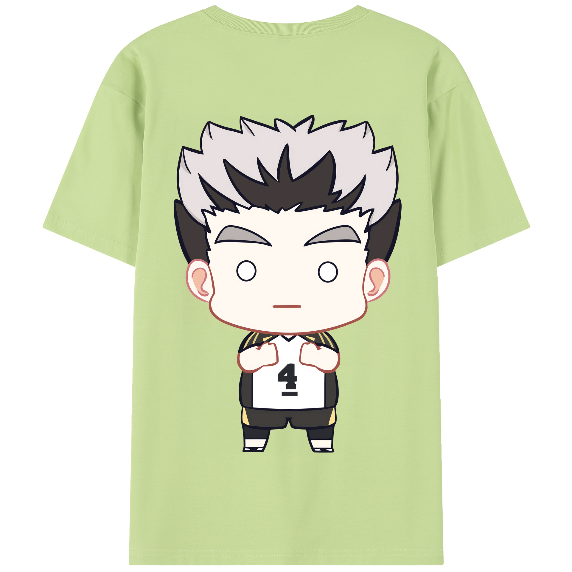 （画像用） ハイキュー!! Haikyu!! 綿100％半袖Tシャツ（背面プリント）